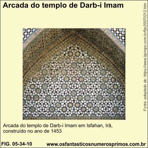 Arcada do templo de Darb-i Imam