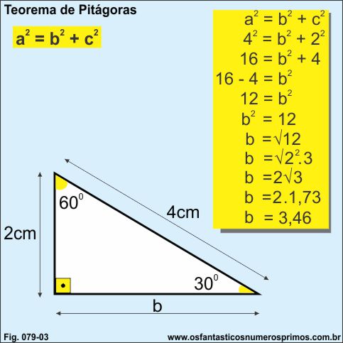 Nova fórmula variante do teorema de pitágoras