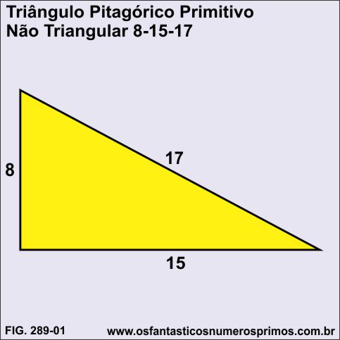 triângulo pitagórico não primitivo 8-15-17