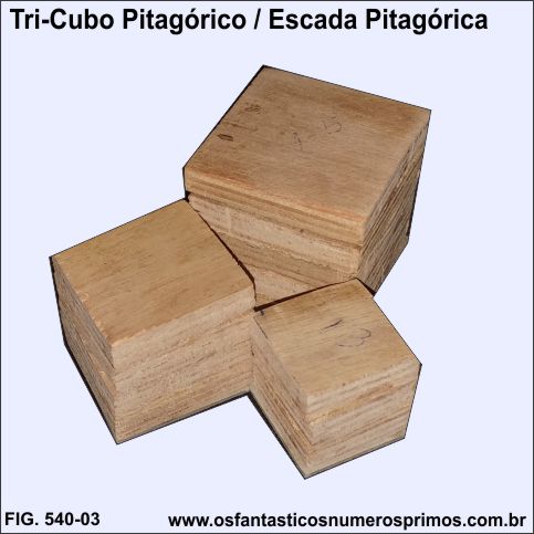 Tri-Cubo 3-4-5 / Escada Pitagórica 