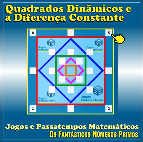 quadrados dinâmicos e a diferença consante - vinheta