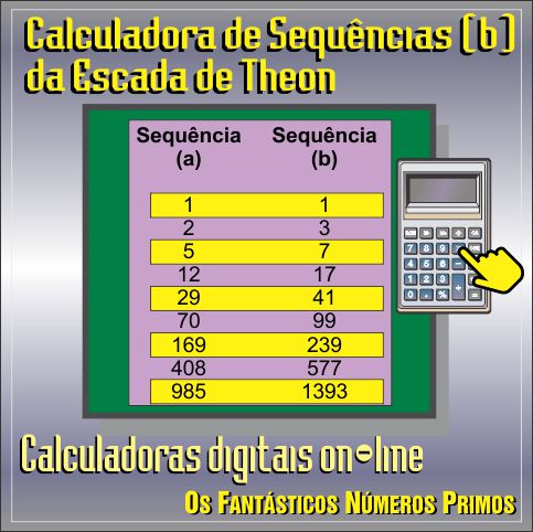 calculadora de sequencias (b) escada theon