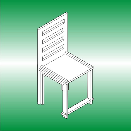 Projetos de Design de Mobiliário - Cadeira Encaixe e monte