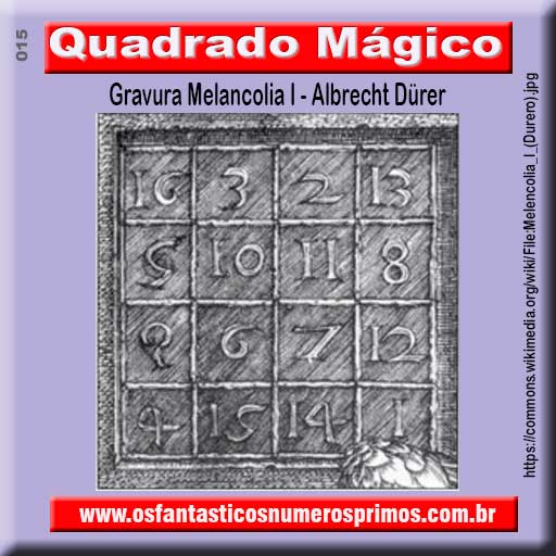 Quadrado Mágico de Albrecht Durer