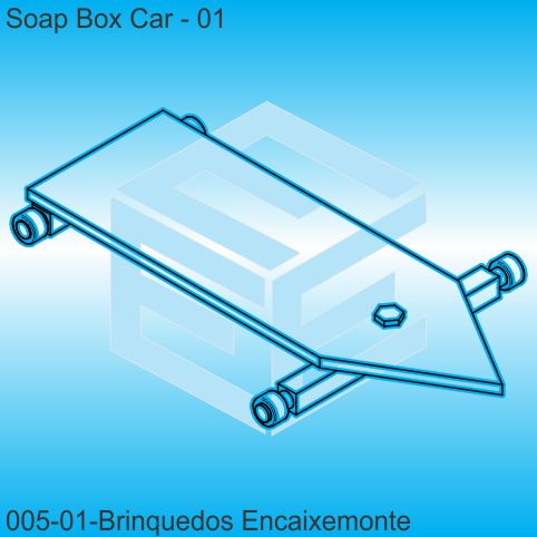 soap box car - model 01 - encaixe monte