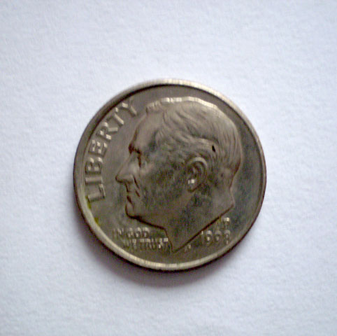 moeda dos estados unidos one dime de 1998